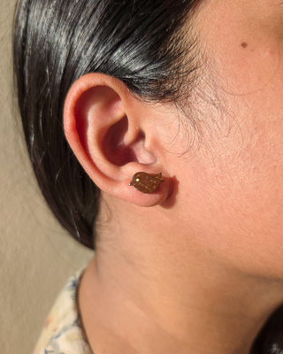 Little Bird Coconut Shell Studs