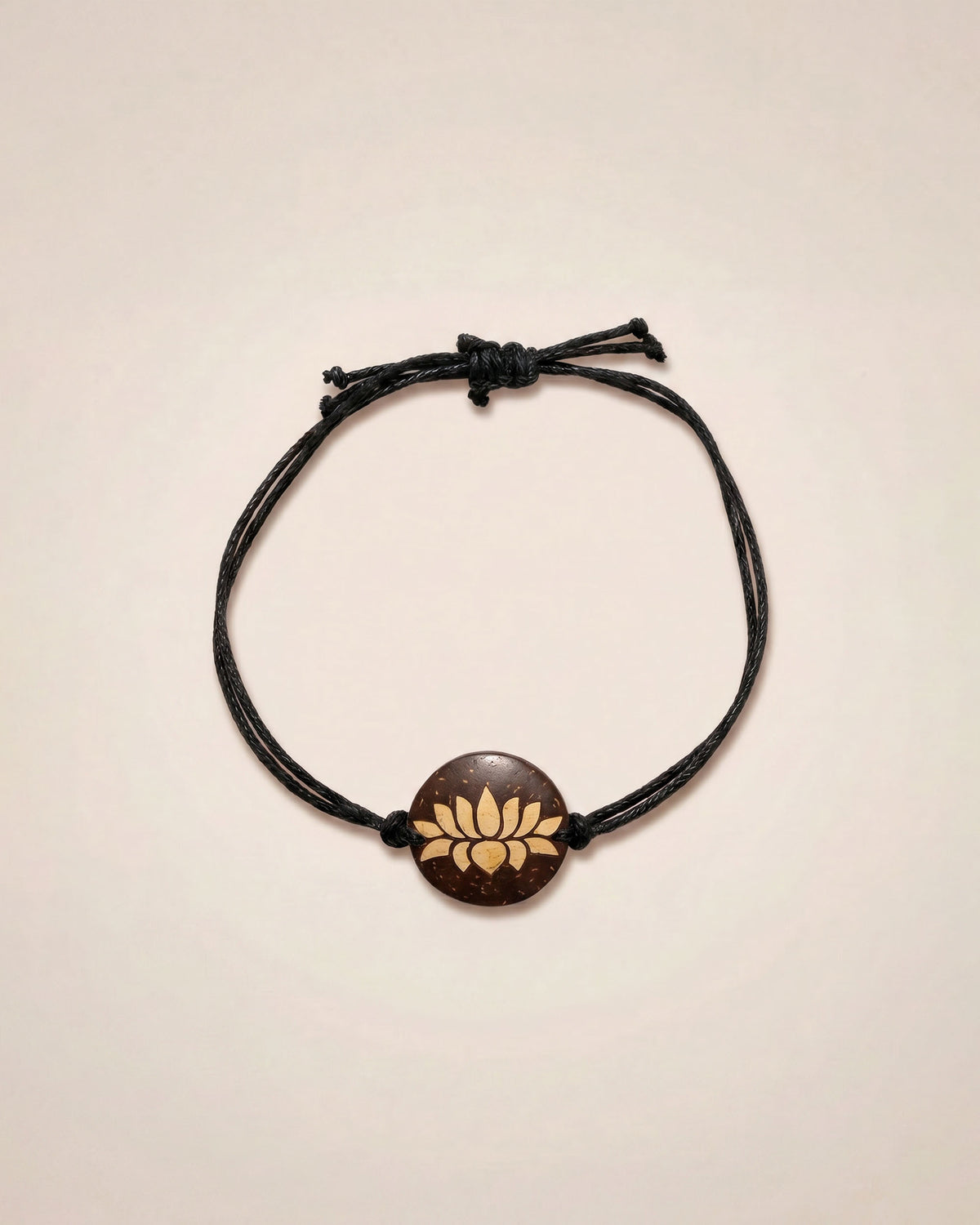 Lotus Bloom Coconut Shell Jewelry Set
